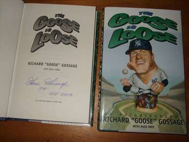 The Goose Is Loose Autographed Book